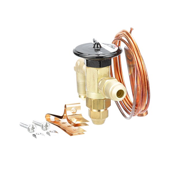 Expansion Valve, Thrmstc 3/8 In, 1/2 Out, 60 Cap